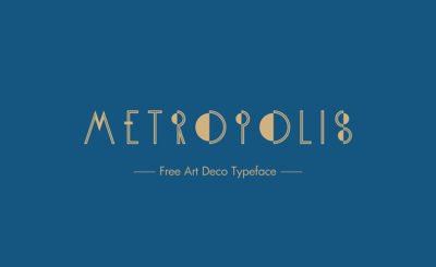 KH-Metropolis free font από τον Κώστα Χατζόπουλο